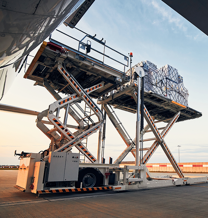 On-board-Kurier Luftfracht Schmalz + Schön